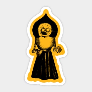 Flatwoods Monster Black on light Sticker